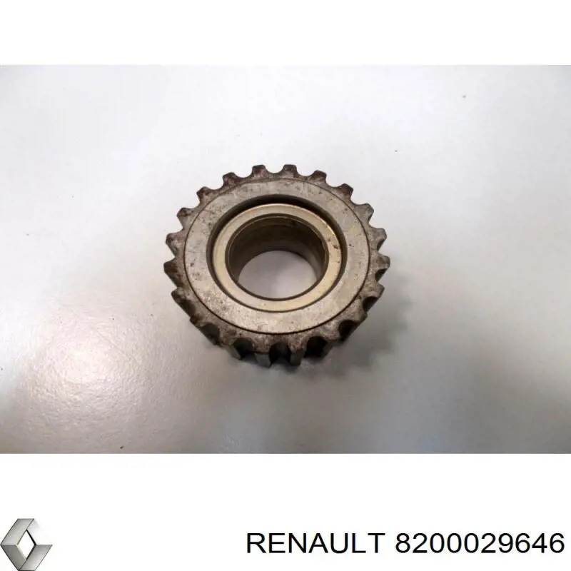 8200029646 Renault (RVI) Engrenagem de cadeia da roda dentada de acionamento de cambota de motor