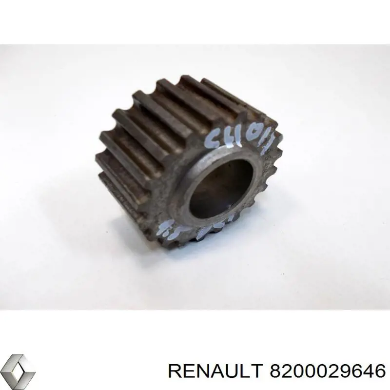 Engrenagem de cadeia da roda dentada de acionamento de cambota de motor Renault (RVI) 8200029646 preço, a partir de 16,45 USD