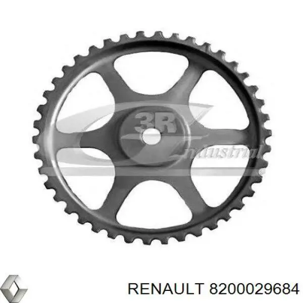 Engrenagem de cadeia da roda dentada da árvore distribuidora de motor Renault (RVI) 8200029684 preço, a partir de 19,28 USD
