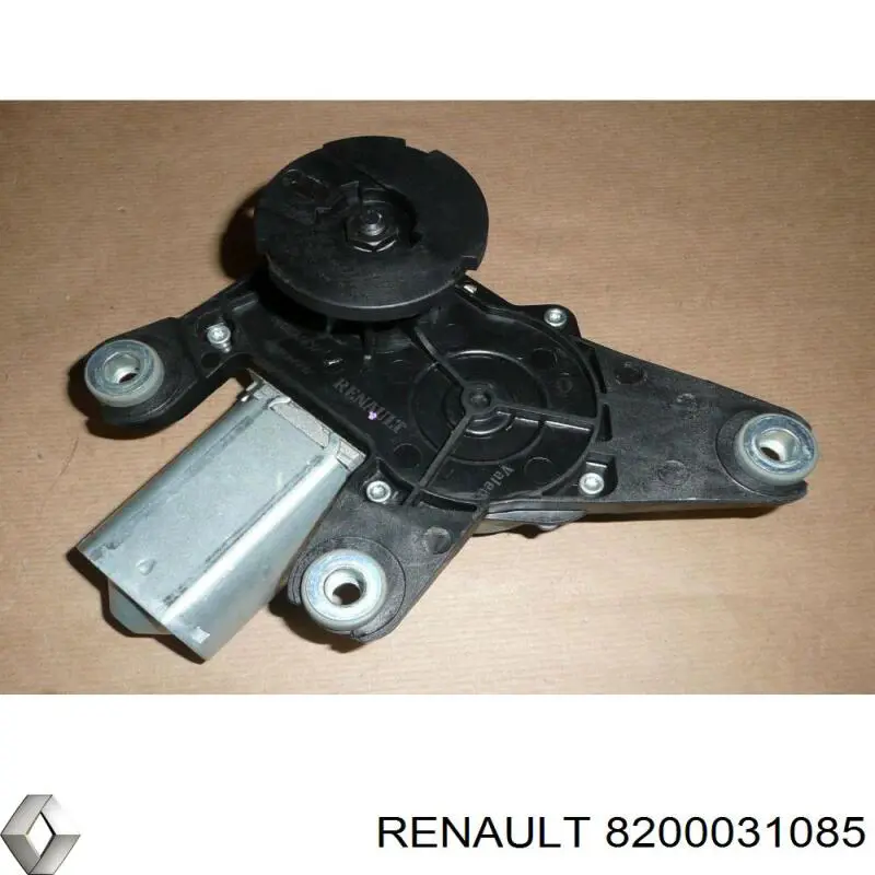 8200031085 Renault (RVI) Motor de limpador pára-brisas de vidro traseiro
