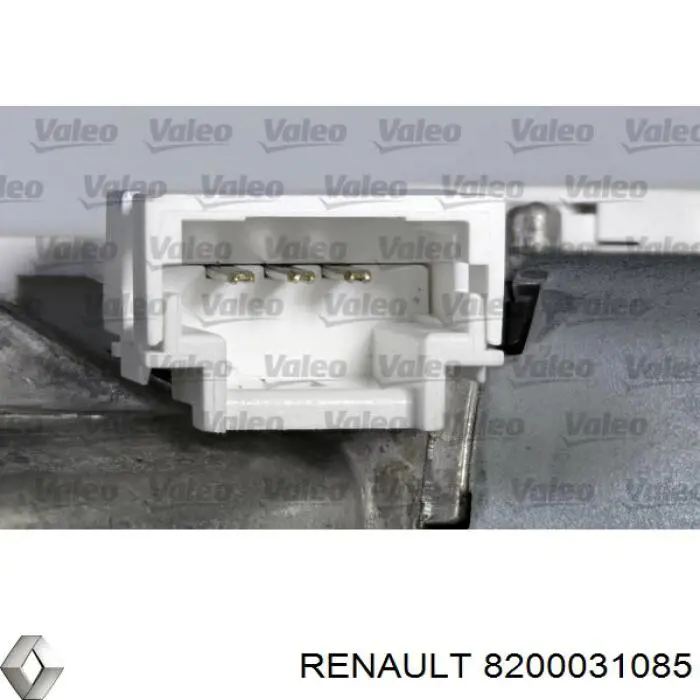 Compre 8200031085 Renault (RVI) Motor de limpador pára-brisas de vidro traseiro