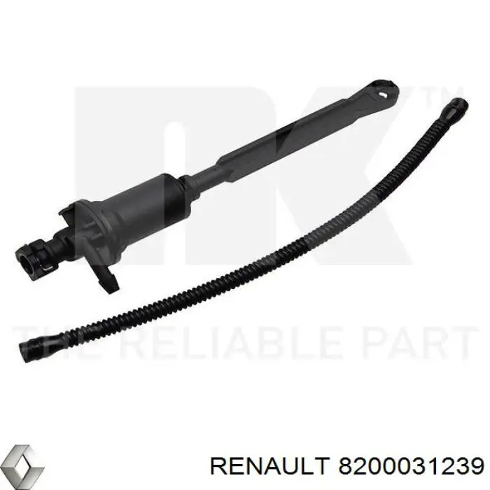 Cilindro mestre de embraiagem Renault (RVI) 8200031239 preço, a partir de 44,83 USD