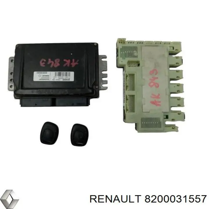 8200031557 Renault (RVI) Módulo de direção (Centralina eletrônica) de motor