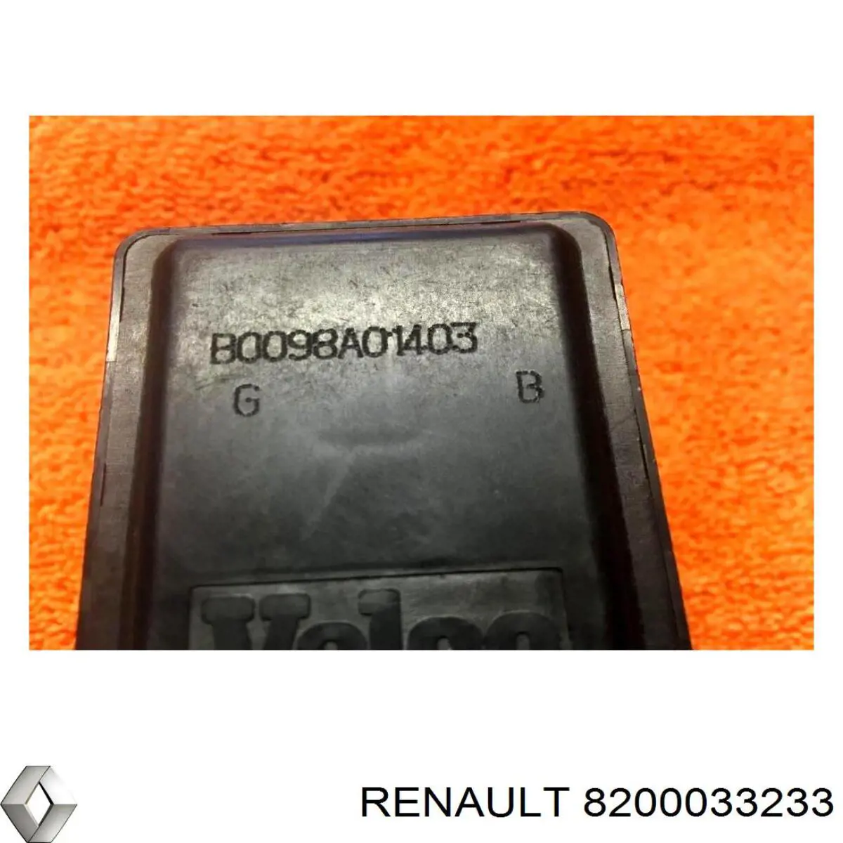 Mecanismo de bloqueio do volante de direção Renault (RVI) 8200033233