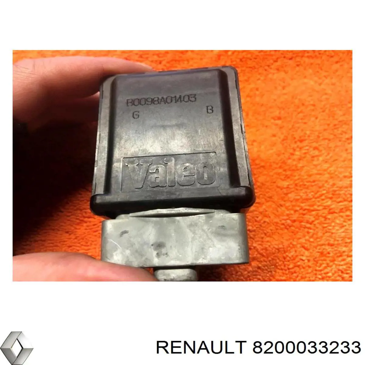 8200033233 Renault (RVI) Mecanismo de bloqueio do volante de direção