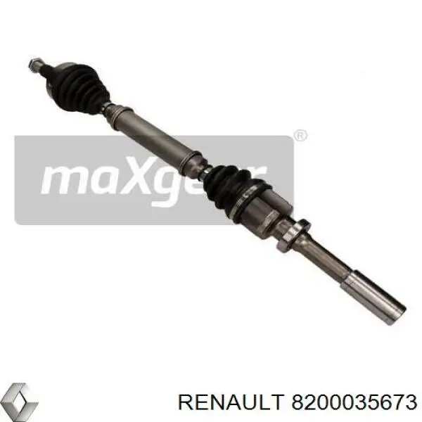 8200035673 Renault (RVI) Semieixo (acionador) dianteiro direito