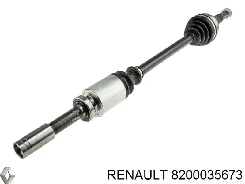 Semieixo (acionador) dianteiro direito Renault (RVI) 8200035673 preço, a partir de 71,51 USD
