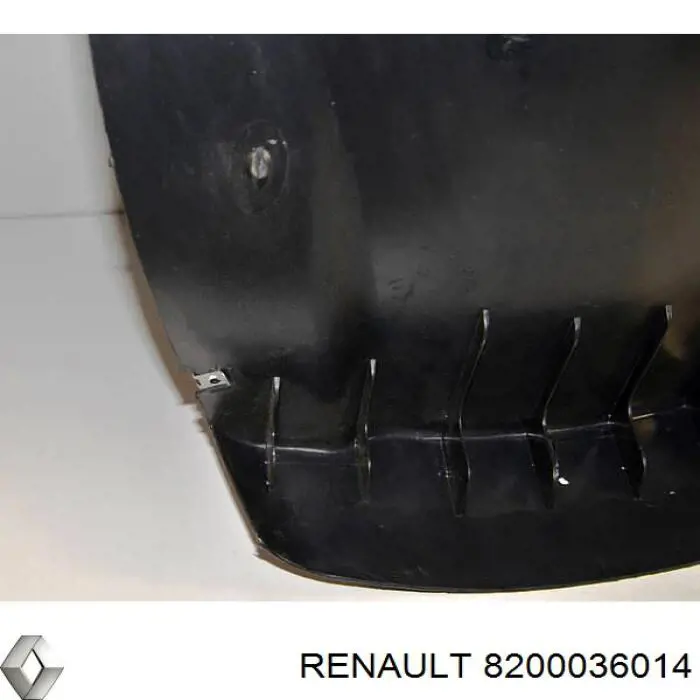 Guarda-barras direito dianteiro do pára-lama dianteiro Renault (RVI) 8200036014 preço, a partir de 30,63 USD