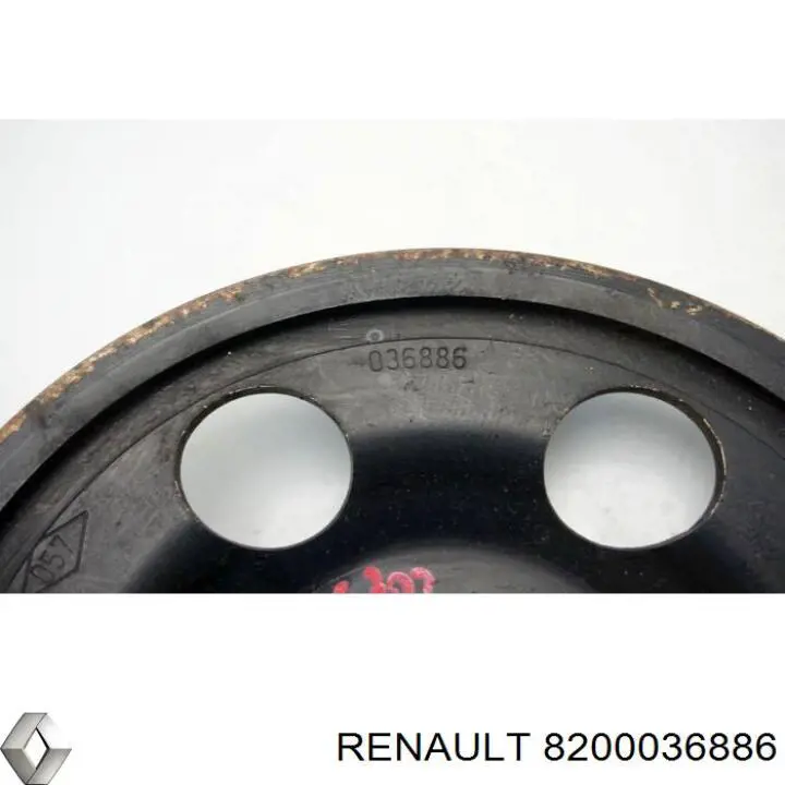 Polia de cambota Renault (RVI) 8200036886 preço, a partir de 44,52 USD