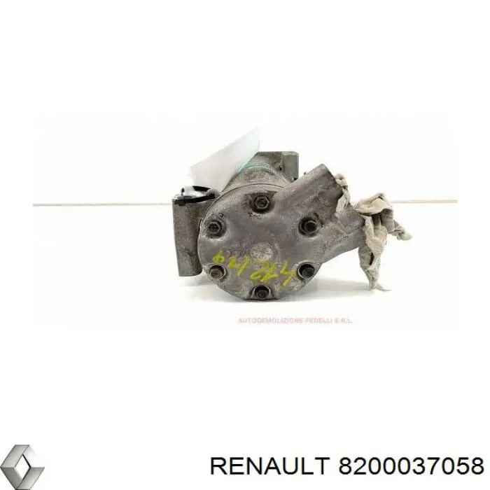Compressor de aparelho de ar condicionado Renault (RVI) 8200037058 preço, a partir de 66,40 USD