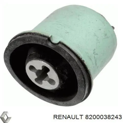 Compre 8200038243 Renault (RVI) Bloco silencioso de viga traseira (de plataforma veicular)
