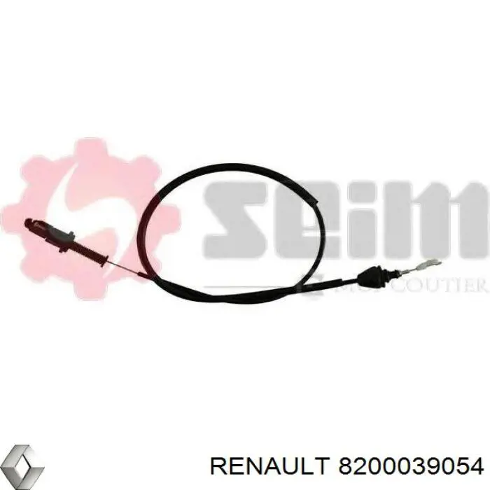 Cabo/pedal de gás (de acelerador) Renault (RVI) 8200039054 preço, a partir de 14,93 USD