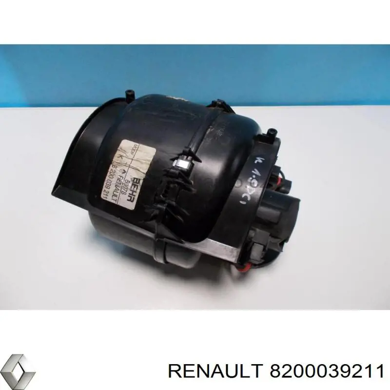 Motor de ventilador de forno (de aquecedor de salão) 8200039211 Renault (RVI)