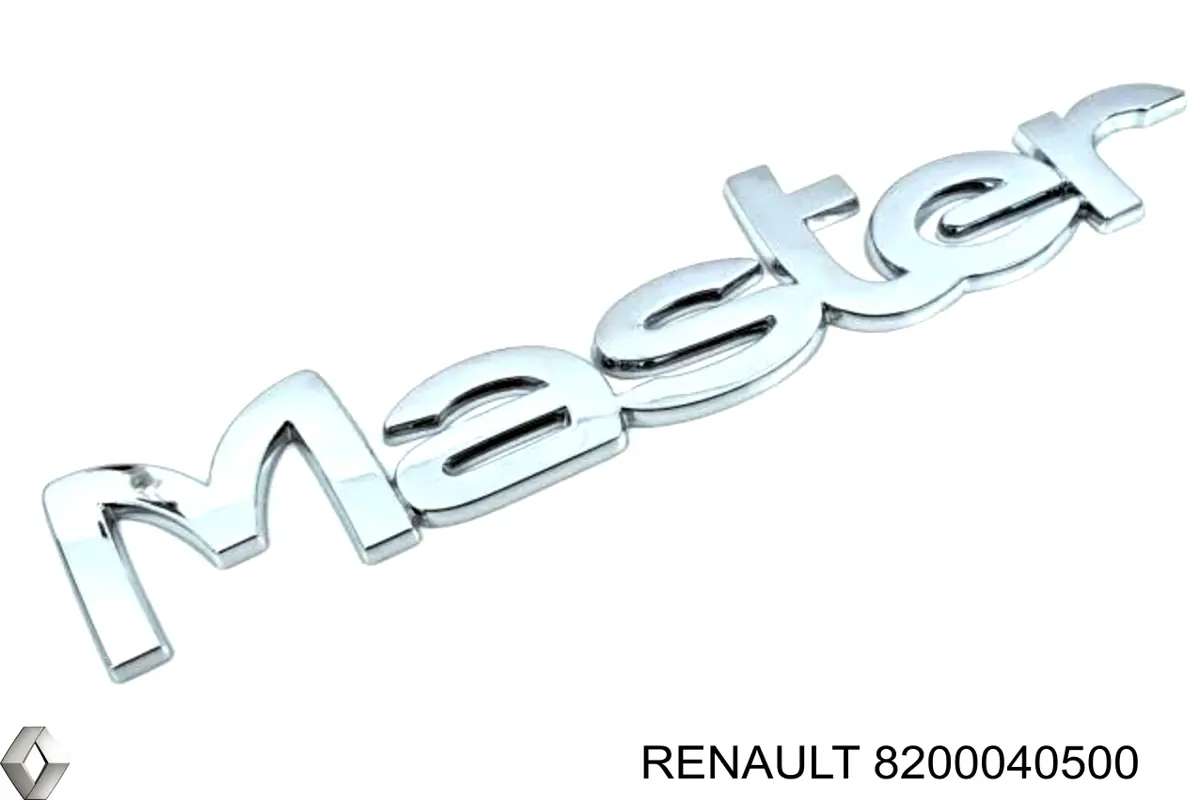 8200040500 Renault (RVI) Emblema de tampa de porta-malas (emblema de firma)
