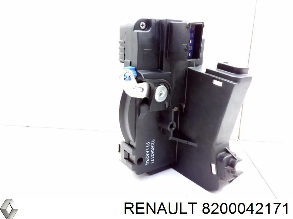 Fecho da porta dianteira direita 91166234 General Motors