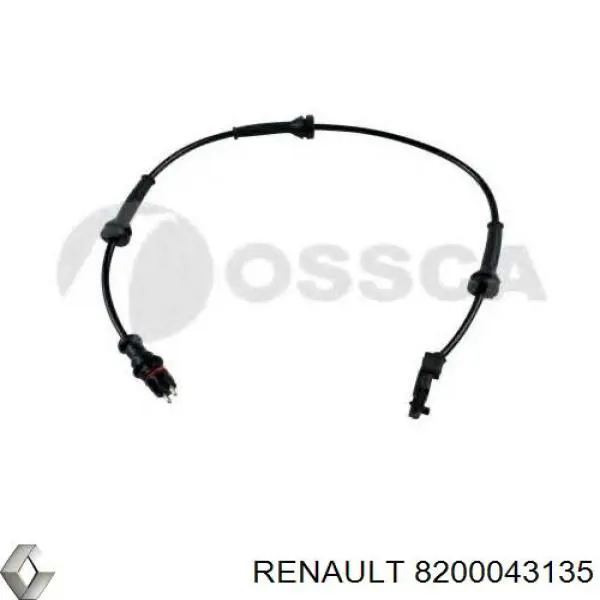 8200043135 Renault (RVI) Sensor dianteiro de ABS