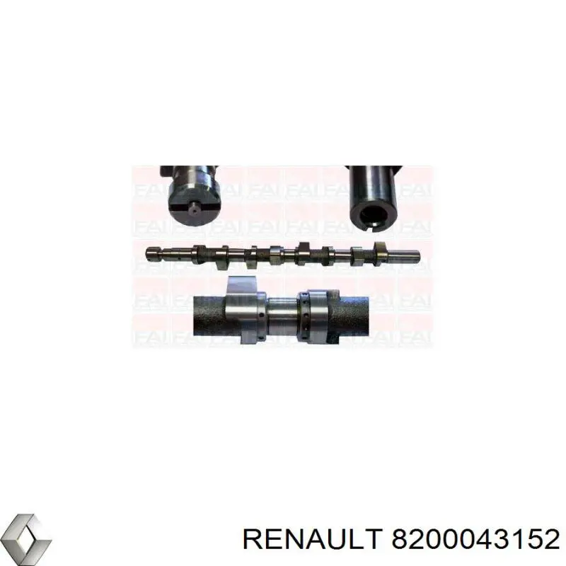 Árvore distribuidora de motor Renault (RVI) 8200043152 preço, a partir de 80,82 USD