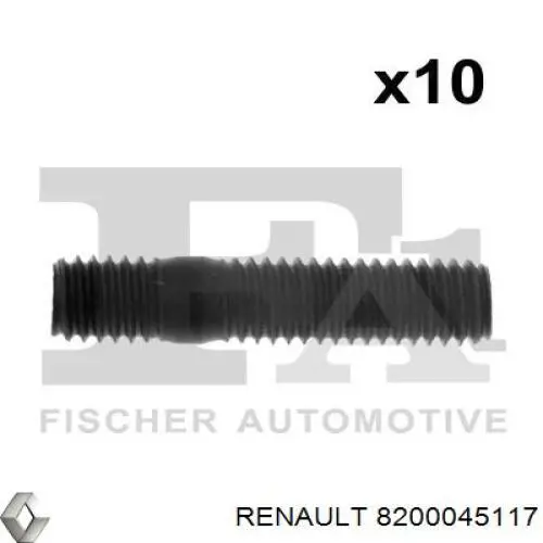 W711242S300 Ford Parafuso (prego) de fixação de turbina