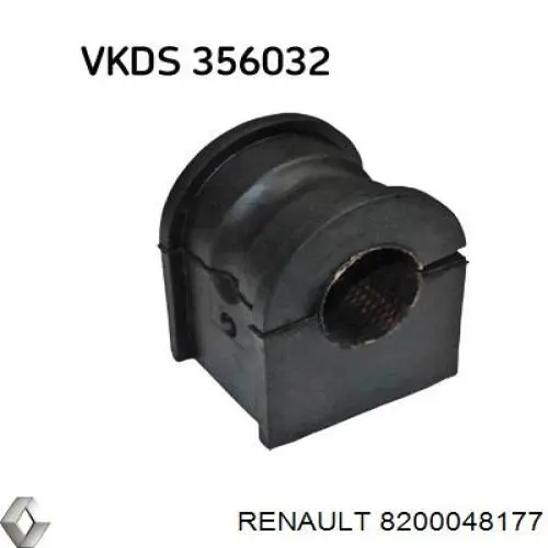 Estabilizador dianteiro Renault (RVI) 8200048177 preço, a partir de 3,52 USD
