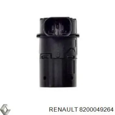 Sensor de sinalização de estacionamento (sensor de estacionamento) dianteiro/traseiro central 8200049264 Renault (RVI)
