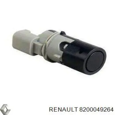 Compre 8200049264 Renault (RVI) Sensor de sinalização de estacionamento (sensor de estacionamento) dianteiro/traseiro central