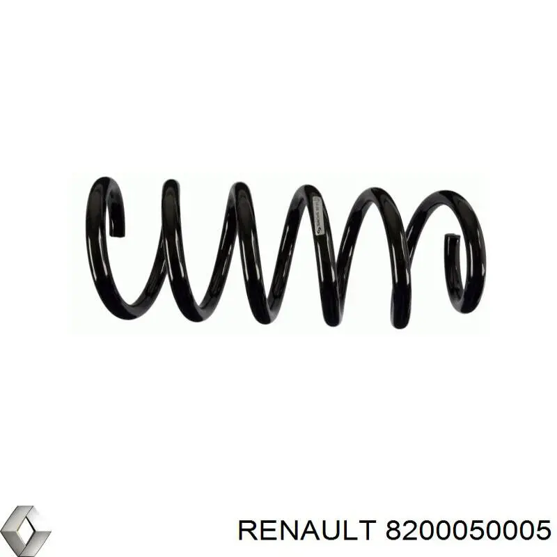 Compre 8200050005 Renault (RVI) Mola traseira