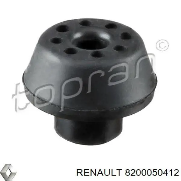 8200050412 Renault (RVI) Consola (coxim de fixação) inferior do radiador