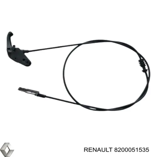 8200051535 Renault (RVI) Cabo de abertura da capota