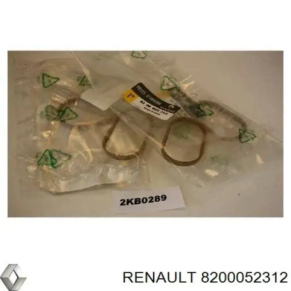 8200052312 Renault (RVI) Vedante de tubo coletor de admissão