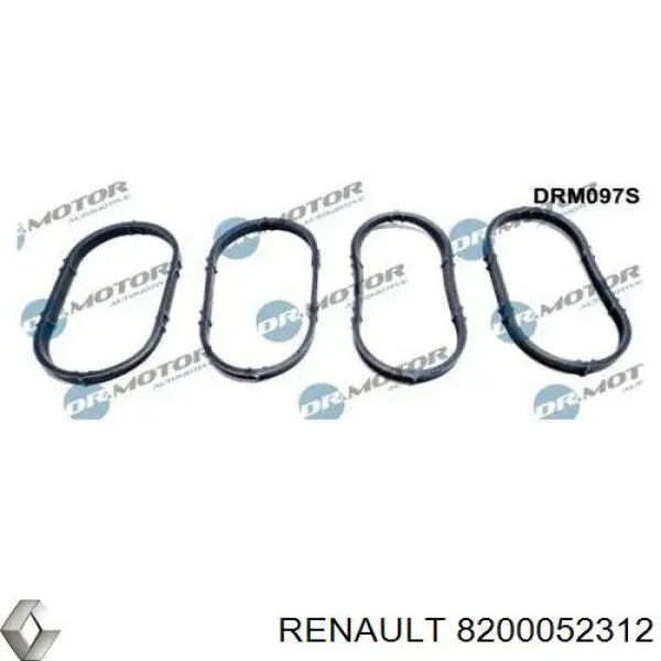 Vedante de tubo coletor de admissão Renault (RVI) 8200052312 preço, a partir de 5,37 USD