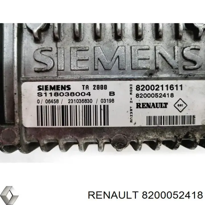 Compre S118038004A Renault (RVI) Módulo de direção (Centralina eletrônica) da Caixa Automática de Mudança eletrônica