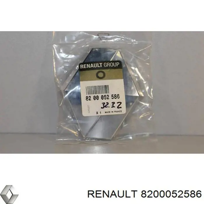 Emblema de grelha do radiador Renault (RVI) 8200052586 preço, a partir de 62,25 USD