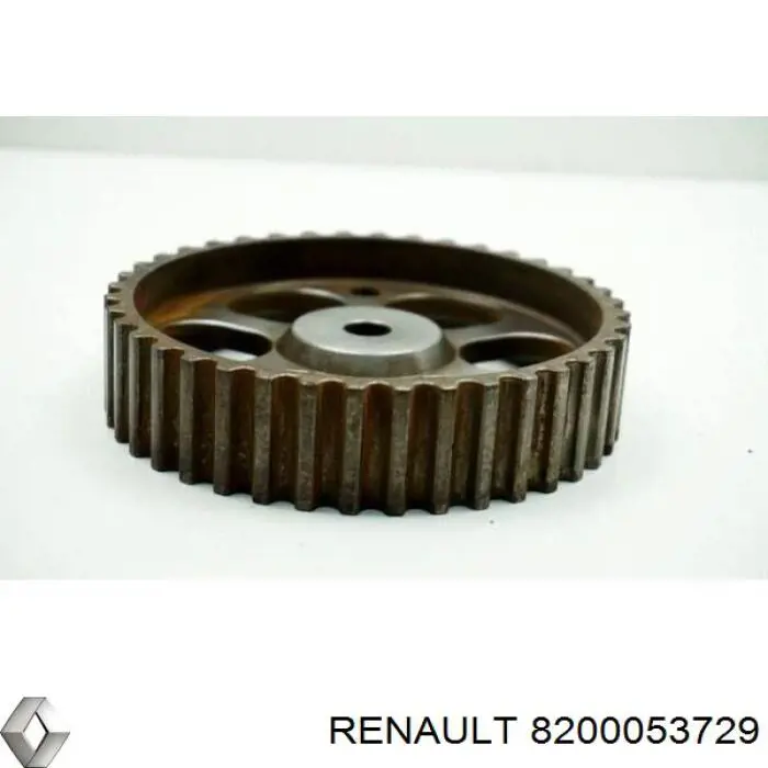 Compre 8200053729 Renault (RVI) Engrenagem de cadeia da roda dentada da árvore distribuidora de motor