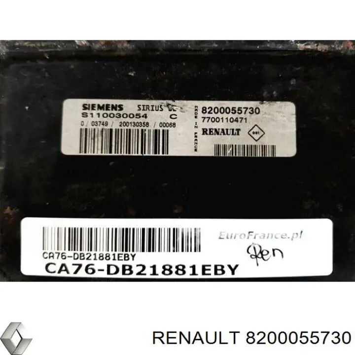 Módulo de direção (Centralina eletrônica) de motor Renault (RVI) 8200055730 preço, a partir de 71,63 USD
