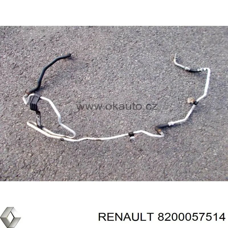 Compre 8200057514 Renault (RVI) Mangueira da Direção hidrâulica assistida de pressão alta desde a bomba até a régua (do mecanismo)