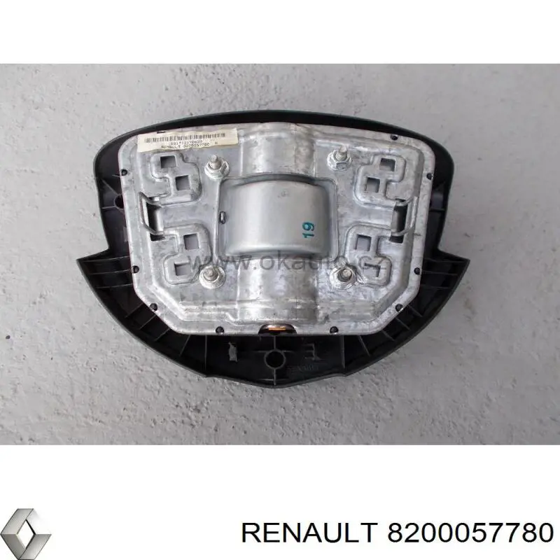 985700334R Renault (RVI) Cinto de segurança (AIRBAG) de condutor