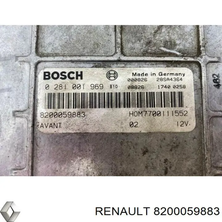 Compre 0281001969 VAG Módulo de direção (Centralina eletrônica) de motor