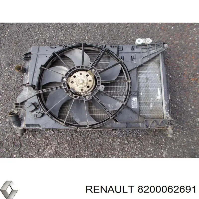 8200062691 Renault (RVI) Radiador de esfriamento de motor