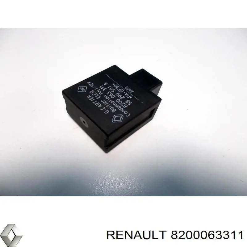 8200063311 Renault (RVI) Unidade de controlo do fecho central