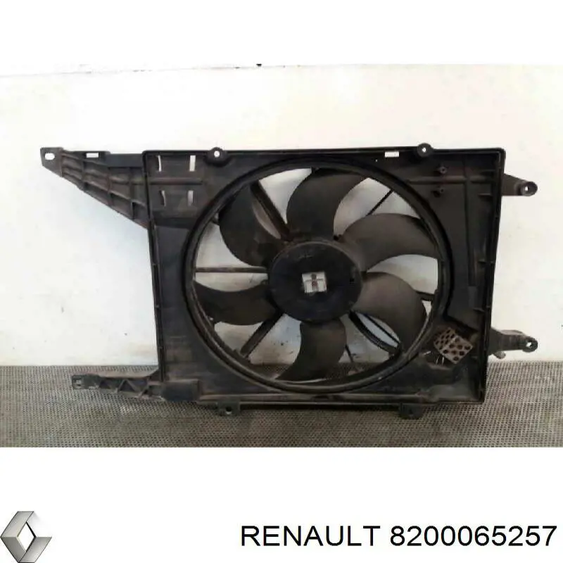 8200065257 Renault (RVI) Difusor do radiador de esfriamento, montado com motor e roda de aletas