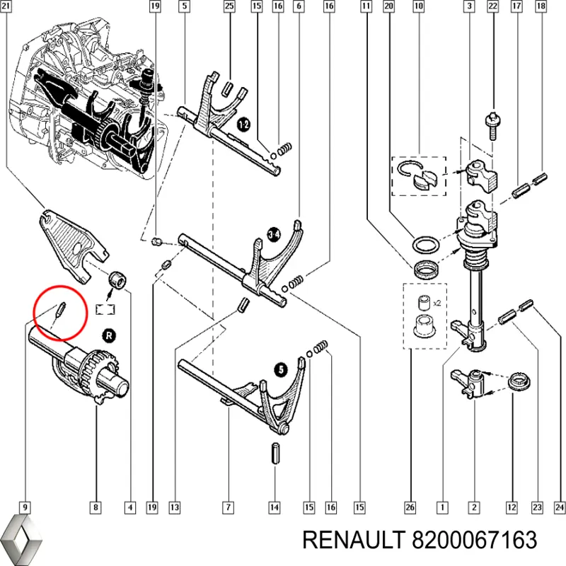 Compre 8200067163 Renault (RVI) 