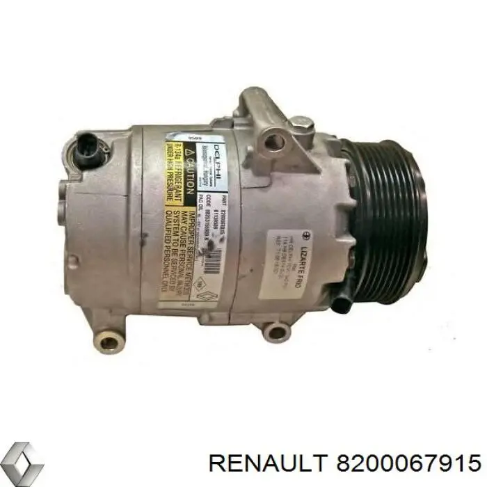 8200067915 Renault (RVI) Compressor de aparelho de ar condicionado