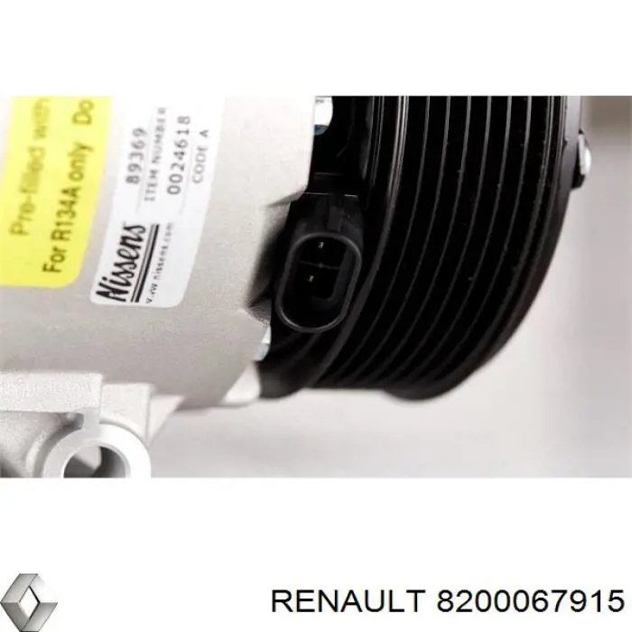 Compressor de aparelho de ar condicionado Renault (RVI) 8200067915 preço, a partir de 86,98 USD