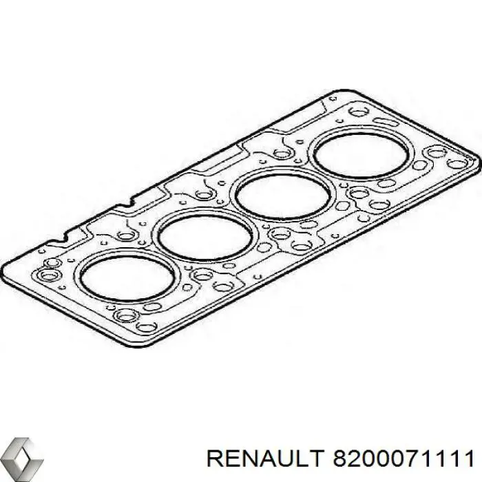 8200071111 Renault (RVI) Vedante de cabeça de motor (CBC)