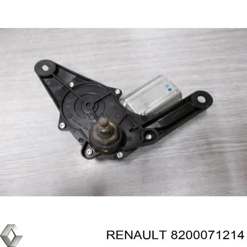 Compre 8200071214 Renault (RVI) Motor de limpador pára-brisas de vidro traseiro