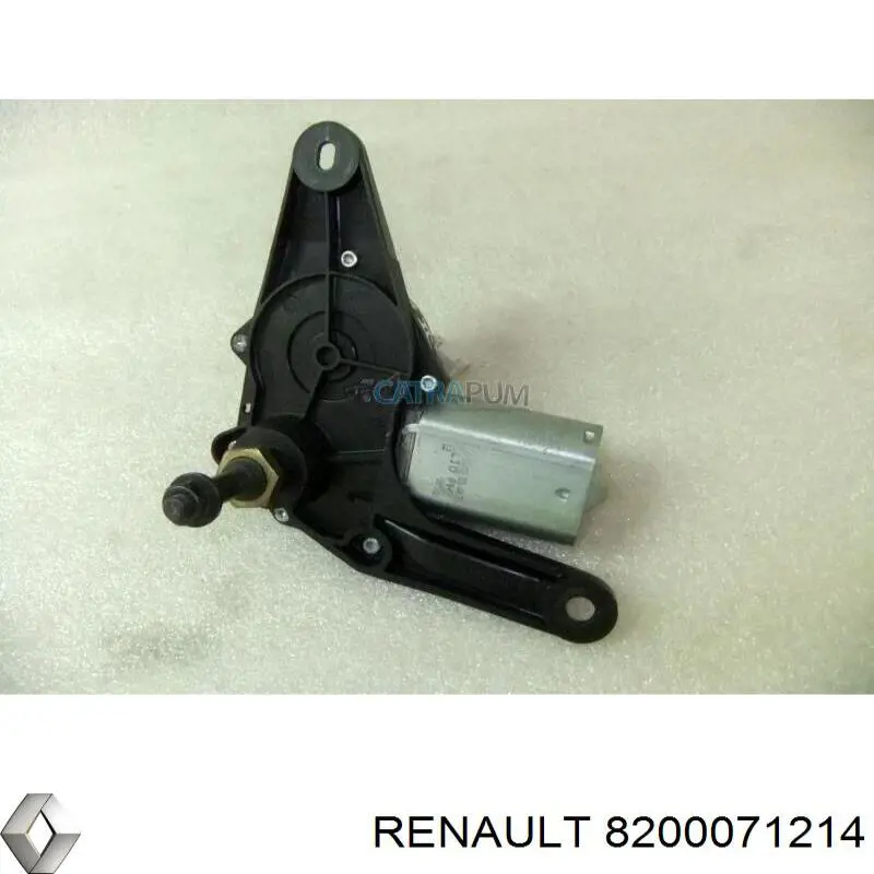 8200071214 Renault (RVI) Motor de limpador pára-brisas de vidro traseiro