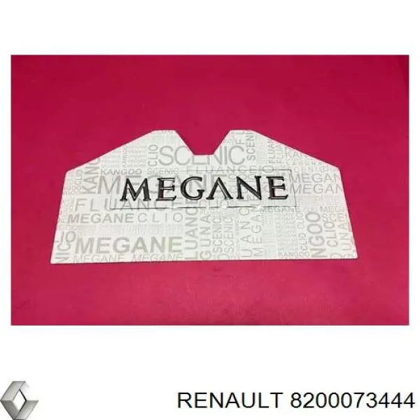 Compre 8200073444 Renault (RVI) Emblema de tampa de porta-malas (emblema de firma)