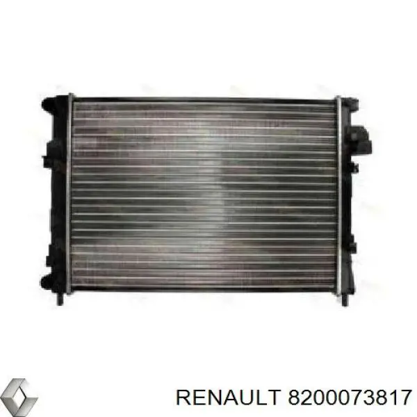 Radiador de esfriamento de motor Renault (RVI) 8200073817 preço, a partir de 97,84 USD