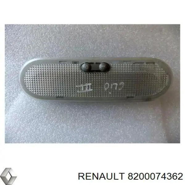Compre 8200074362 Renault (RVI) Quebra-luz traseiro de iluminação de salão (de cabina)