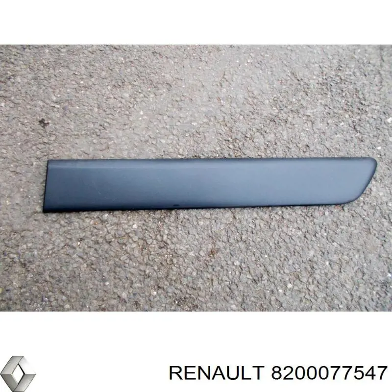 7701062605 Renault (RVI) Moldura da porta traseira esquerda